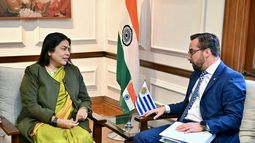 Nicolás Albertoni en India.