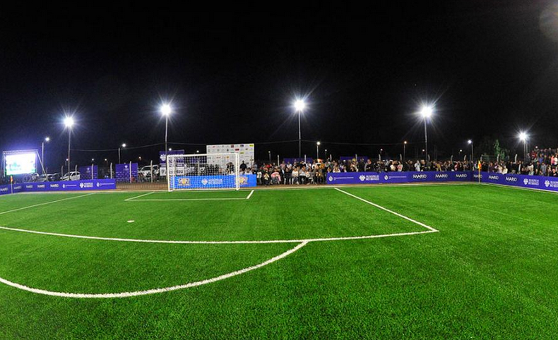 Nuevo estadio de baby fútbol en Río Branco