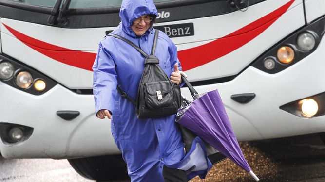 Inumet advierte por la llegada de lluvias.