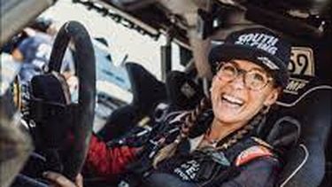 Patricia Pita corre el sábado en Dakar