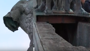 Monumento a José Enrique Rodó fue vandalizado.&nbsp;