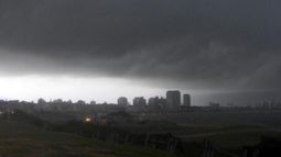Tormenta fuerte.