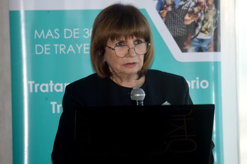 Patricia Bullrich criticó legalización de marihuana y dijo que bajar homicidios es "una cuestión de decisión"