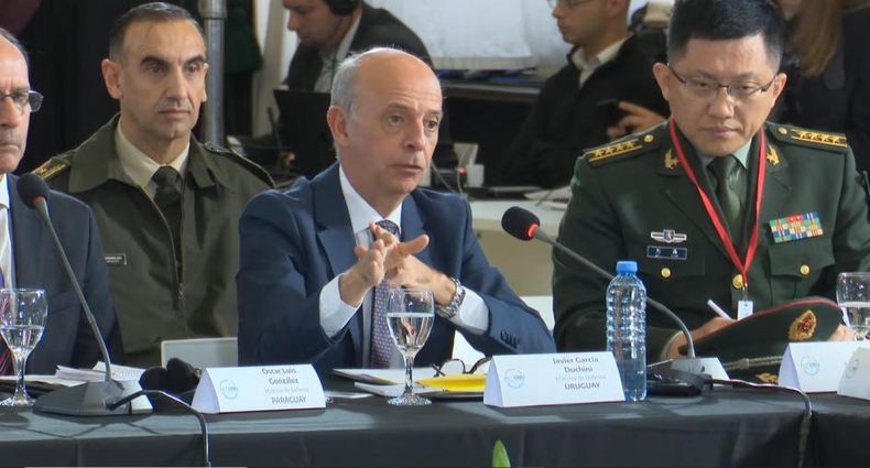 El ministro de defensa, Javier García, disertó en Conferencia de América Latina y el Caribe sobre Operaciones de Paz de la Organización de las Naciones Unidas.
