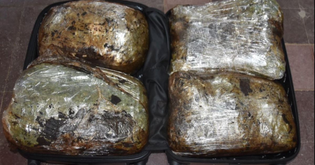 Brasileño fue detenido en Chuy con 5,5 kg de marihuana; le había puesto café para intentar disimular el olor
