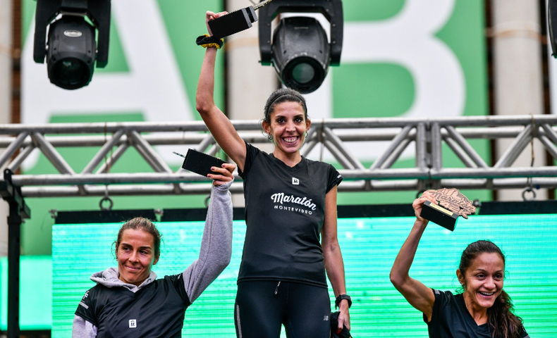 Premiados en la Maratón de Montevideo en la distancia 42 K.