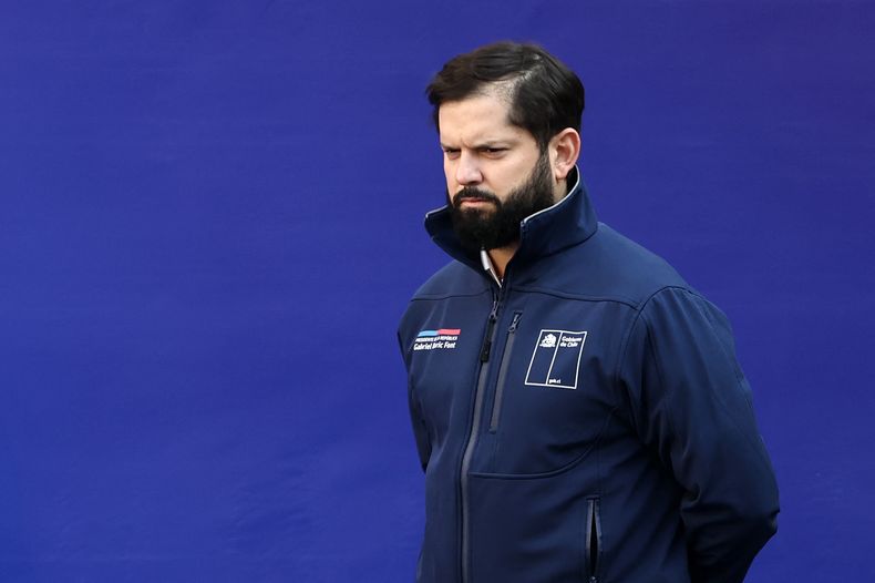 El presidente chileno Gabriel Boric.