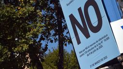 Los votos observados ampliaron la diferencia a favor de la papeleta celeste del NO.