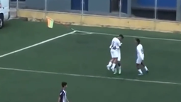 Joga bonito: el golazo de la Sub 13 de Santos.