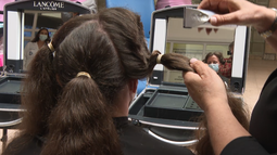 Donación de cabello.