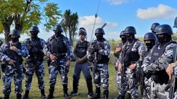 Así es el nuevo recinto de entrenamiento de combate de la Policía de Canelones