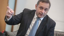 El secretario de la Presidencia, Álvaro Delgado.