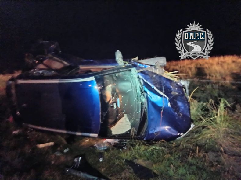 Siniestro fatal en Ruta 8: murió una embarazada y un niño de 7 años y el conductor están graves