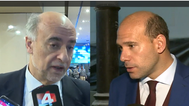 Ministros Pablo Mieres y Martín Lema.