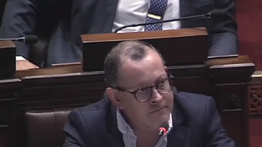 El diputado Álvaro Perrone de Cabildo Abierto.