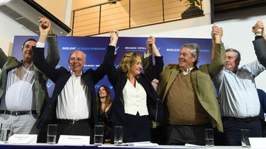 Laura Raffo, militante del sector blanco Espacio País&nbsp;