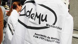 Paro de maestros de Montevideo continúa este lunes y hay asamblea a las 16:00