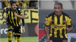 Lucas Viatri y Walter Gargano.