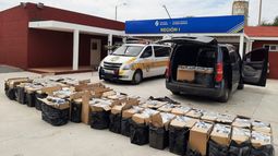 Incautaron más de 540.000 cigarrillos de contrabando en San José