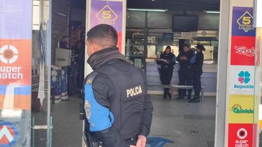Asalto a local de pagos
