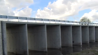 Lacalle Pou inaugura el anhelado puente entre Perseverano y Lares