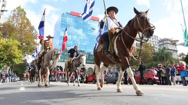 La tradición desfiló por 18 de Julio en el aniversario de la Elías Regules | FocoUy