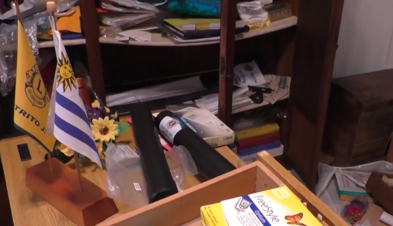 Robaron sillas de ruedas, colchones y otros objetos de la sede del Club de Leones de Pando