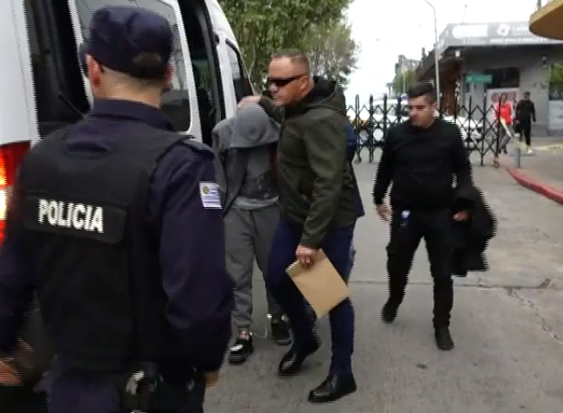 Audiencia de control de acusación contra el femicida deValentina Cancelaen el Juzgado Especializado de Violencia Doméstica de la ciudad de San Carlos.