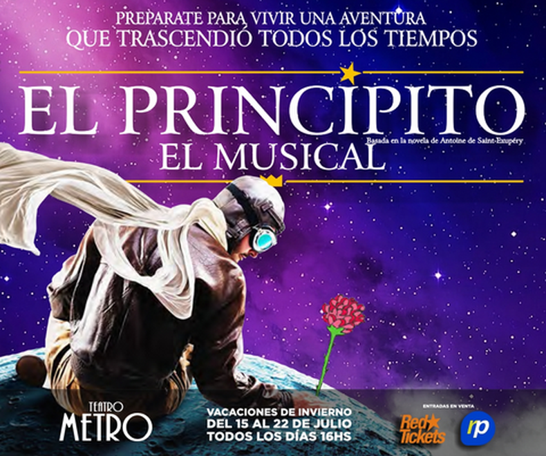 El Principito: el musical llega a Teatro Metro del 15 al 22 de julio