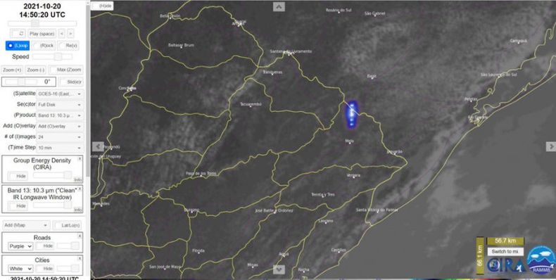 ¿Meteorito o basura espacial?: Un bólido generó conmoción en el interior