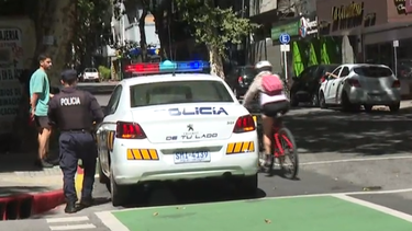 Tercer accidente en la ciclovía ocurrió en calle San José y Julio Herrera y Obes.