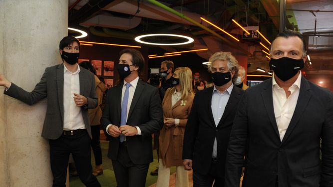 Lacalle Pou destacó inversión millonaria de Globant