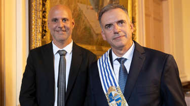 Francisco Legnani y Yamandú Orsi.