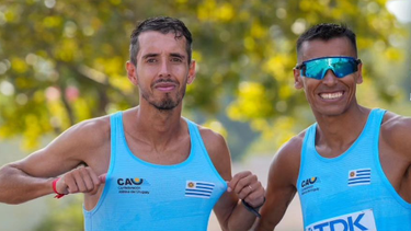 Los atletas uruguayos Nicolás Cuestas y Andrés Zamora lograron los puestos 44° y 47°, respectivamente, en maratón del Mundial de Atletismo de Budapest.