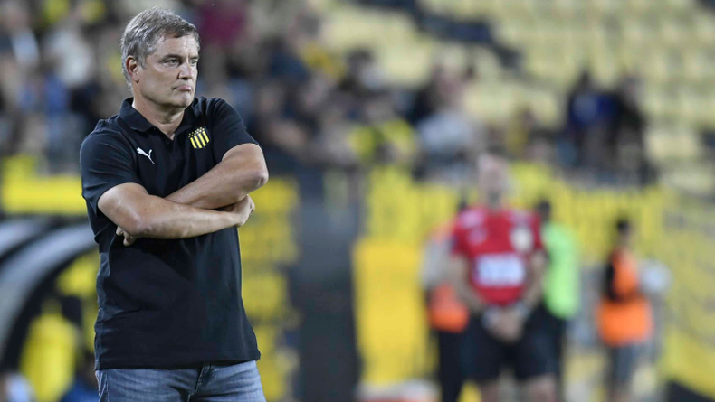 Diego Aguirre, DT de Peñarol.&nbsp;