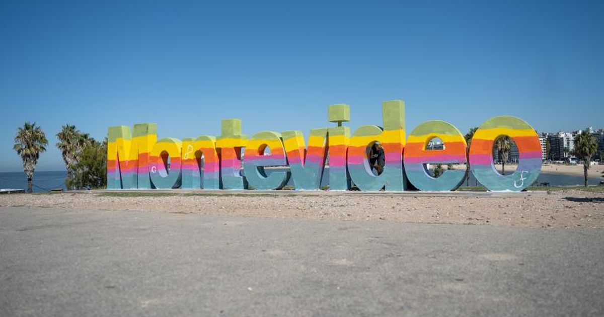 Pintaron letras de Montevideo para concientizar sobre autismo: reclaman por inclusión educativa y laboral