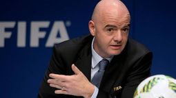 El presidente de la FIFA, Gianni Infantino.
