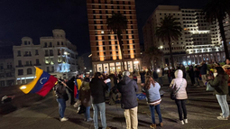 Venezolanos movilizados.&nbsp;