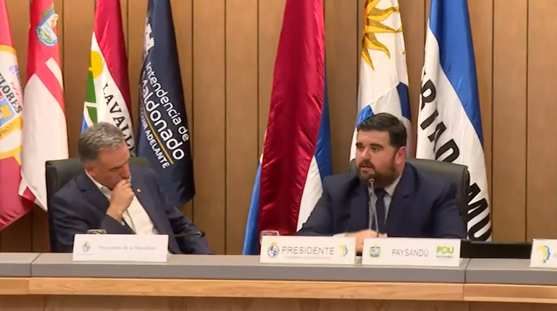 Se inauguró la nueva sede del Congreso de Intendentes en Montevideo, "un viejo anhelo" del colegiado.