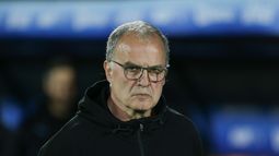 El entrenador de Uruguay, Marcelo Bielsa.