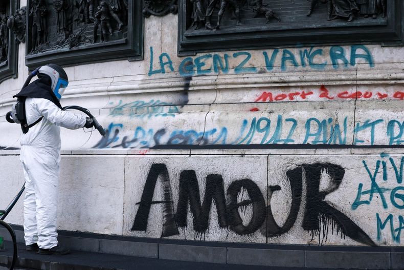 francia protestas