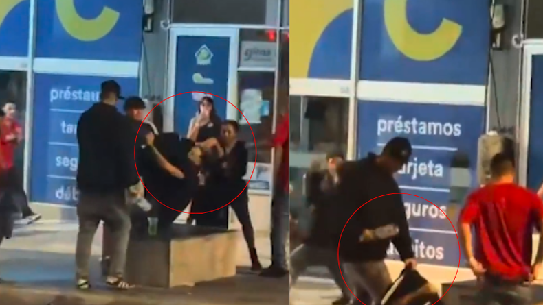 Video: joven fue víctima de una brutal golpiza en Rivera e identificaron a uno de los agresores