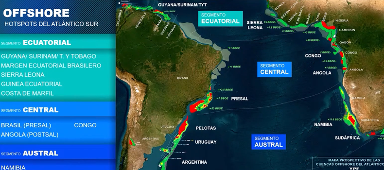 YPF buscará petróleo frente a la costa uruguaya:  "Es algo gigante", afirmó su presidente
