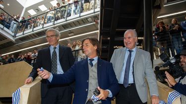 lacalle pou inauguro facultad de ingenieria en universidad de montevideo