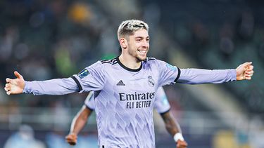 Federico Valverde convirtió ante Al-Ahly.