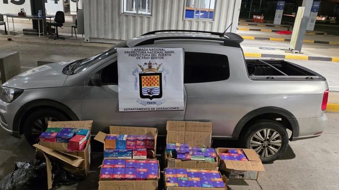 Dos detenidos tras incautación de más de 1.200 cigarrillos electrónicos valuados en US$ 60.000