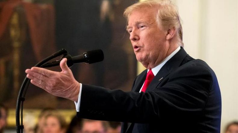 Trump a Irán: Nunca más vuelva a amenazar a EE.UU.
