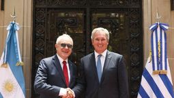 Mario Lubetkin se reunió en Buenos Aires por primera vez con su nuevo par argentino