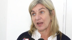 La directora departamental del Mides, Magdalena Zumarán