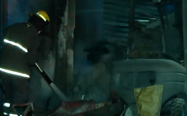 Incendio en Malvín Norte: investigan si intento de robo provocó fuego en un montacargas